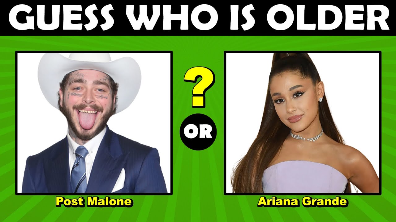 Guess Who Is Older | Which Celebrity is Older?