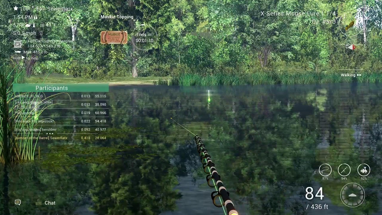 Saint croix Muskie topping Bottom of the barrel fp attempt