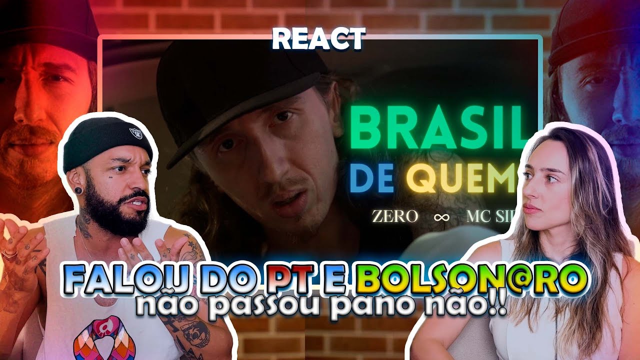 Mc Sid - Brasil de Quem? ZERO | NA ATIVIDADE REACT #812