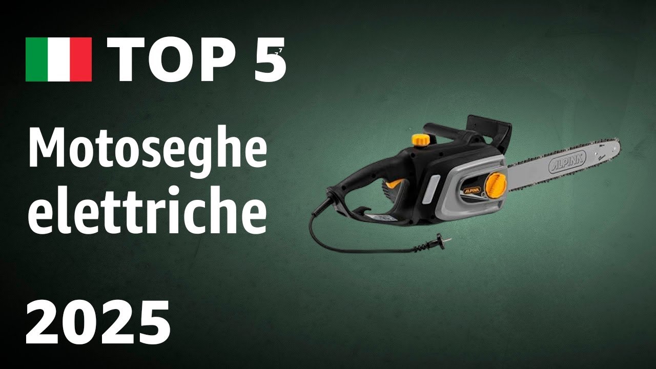 TOP—5. Migliori motoseghe elettriche 2025