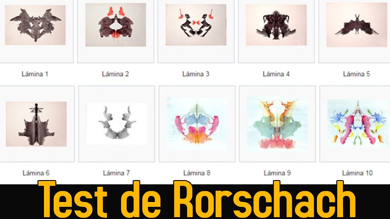 El Test De Rorschach y su Significado por cada Lámina | PSICOLOGIA
