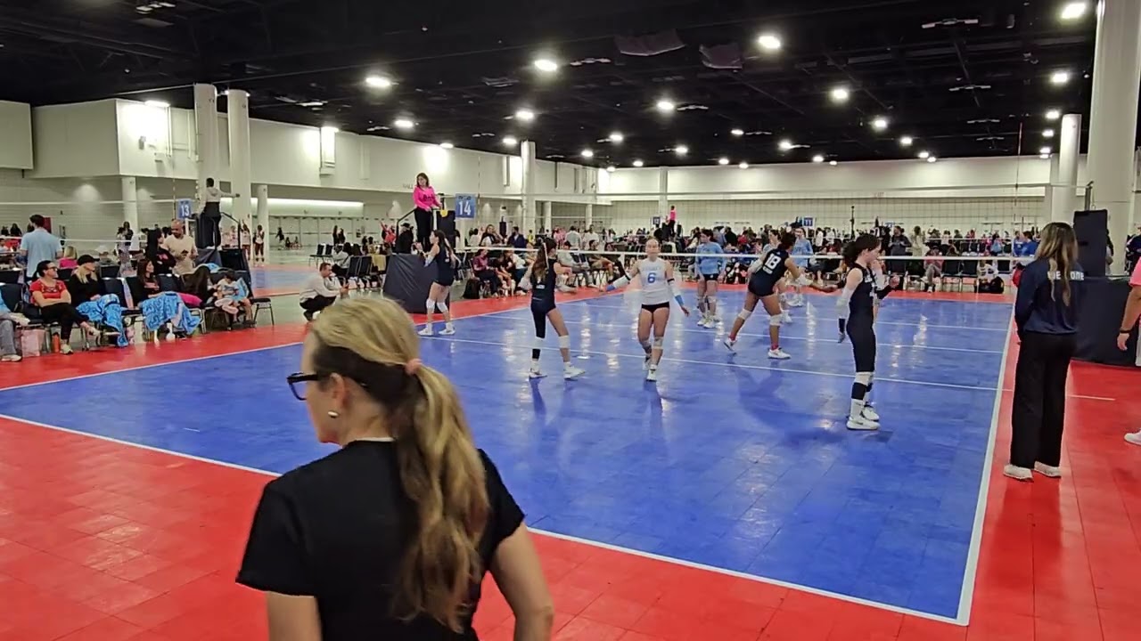2026 President Day Summit #AAU Set1-Legacy U13 Elite vs Tribe E #Volleyball #girlsvolleyball #fyp