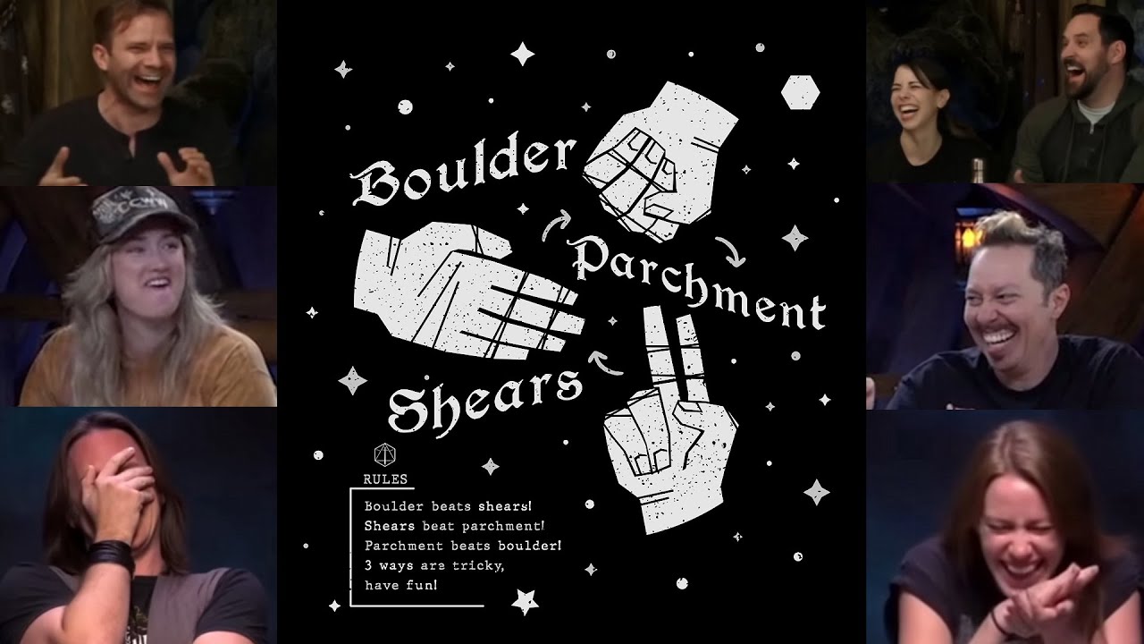 The Saga Of Boulder, Parchment, Shears