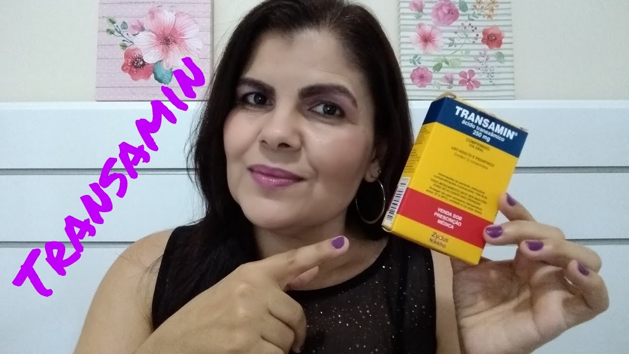 Rem&eacute;dio que faz PARAR ou DIMINUIR a menstrua&ccedil;&atilde;o || Transamin