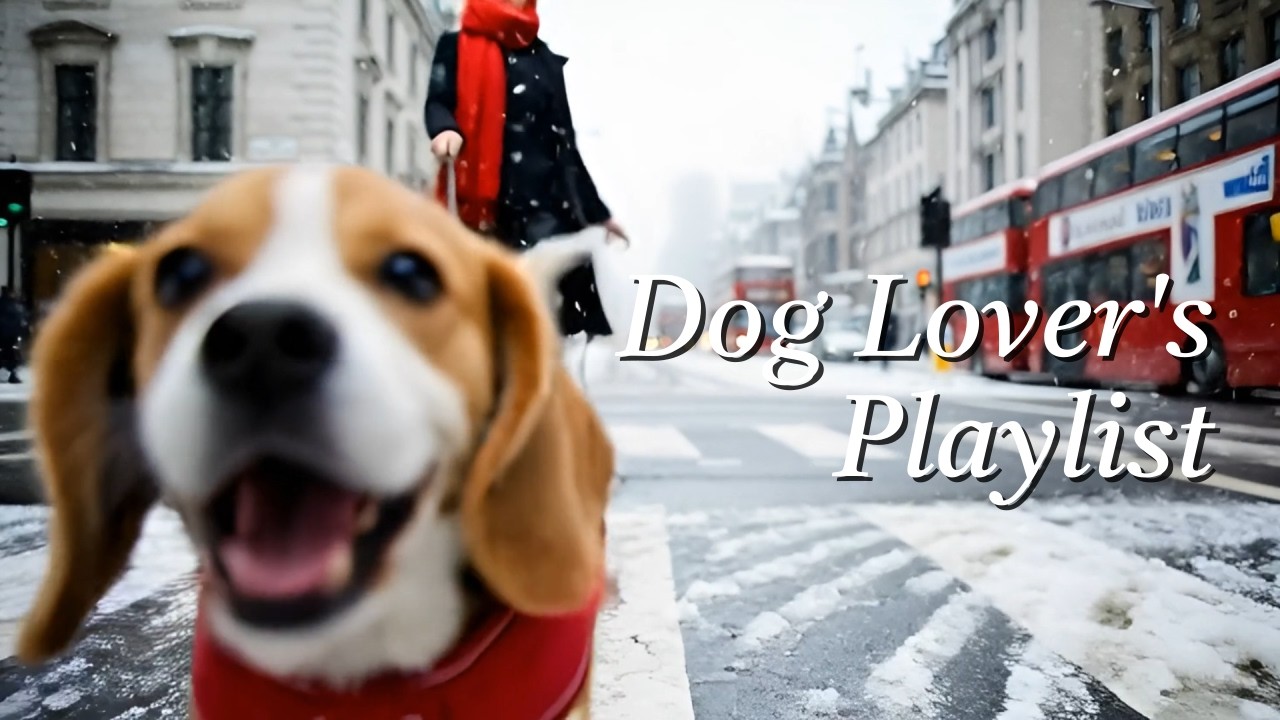 [Playlist] 🐕 Relaxing Jazz for Dogs and Dog Lovers | Healing Time