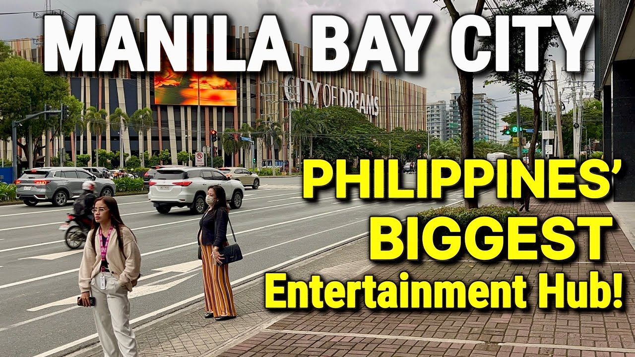 MANILA BAY CITY 🇵🇭 PHILIPPINES’ BIGGEST Entertainment Hub — Casinos, Resorts & SM Mall of Asia Tour!