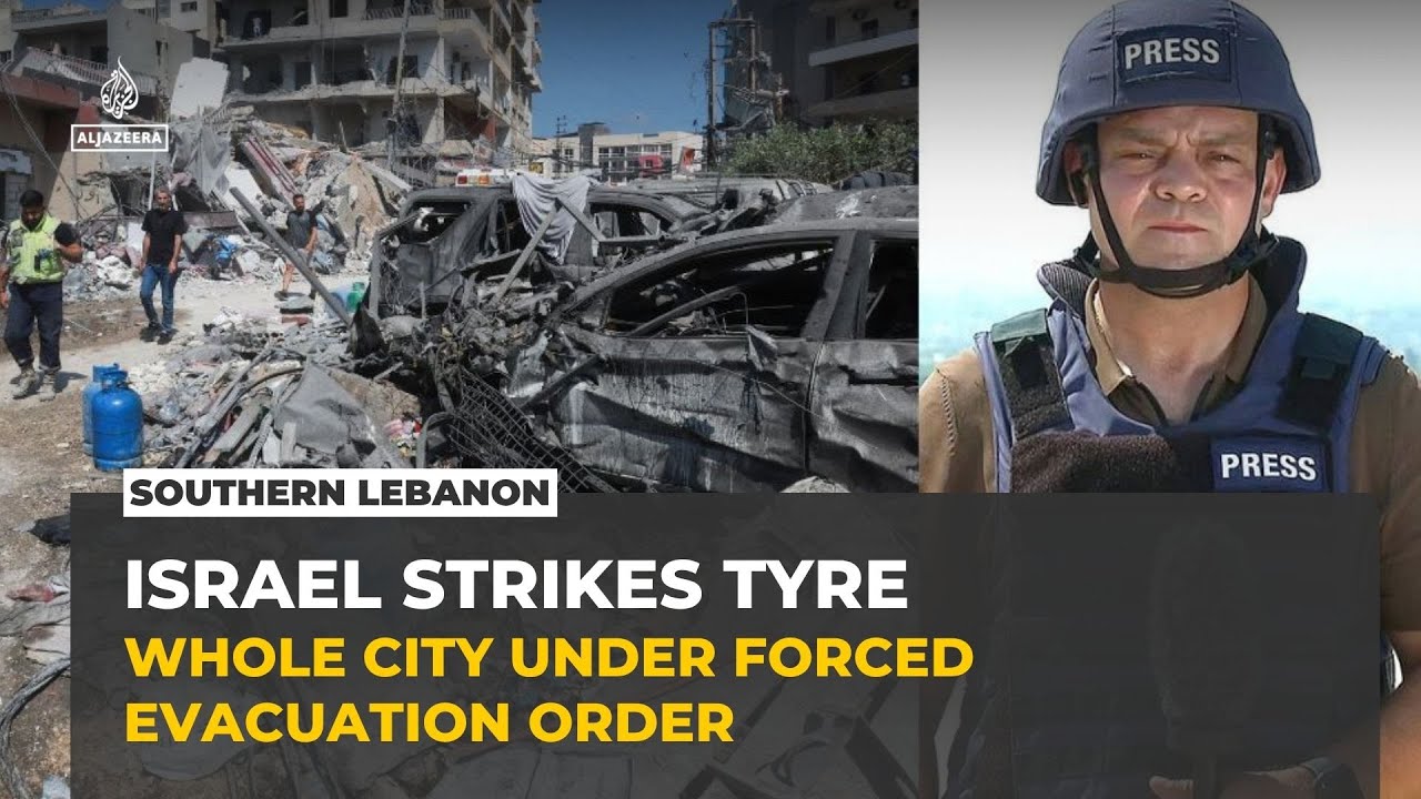 Panic in Tyre as Israel expands evacuation order across southern Lebanese city