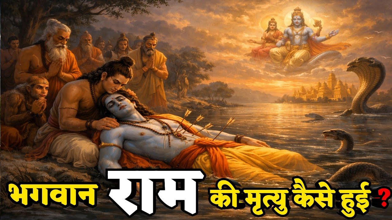 भगवान राम की मृत्यु कैसे हुई? आखिर सरयू नदी में ऐसा क्या हुआ ? #trending 
