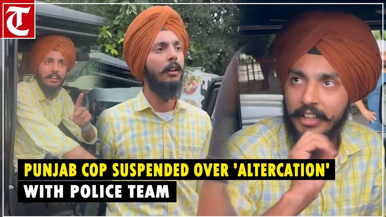 Punjab cops' altercation: Amritsar Police take serious note of viral video, suspend constable