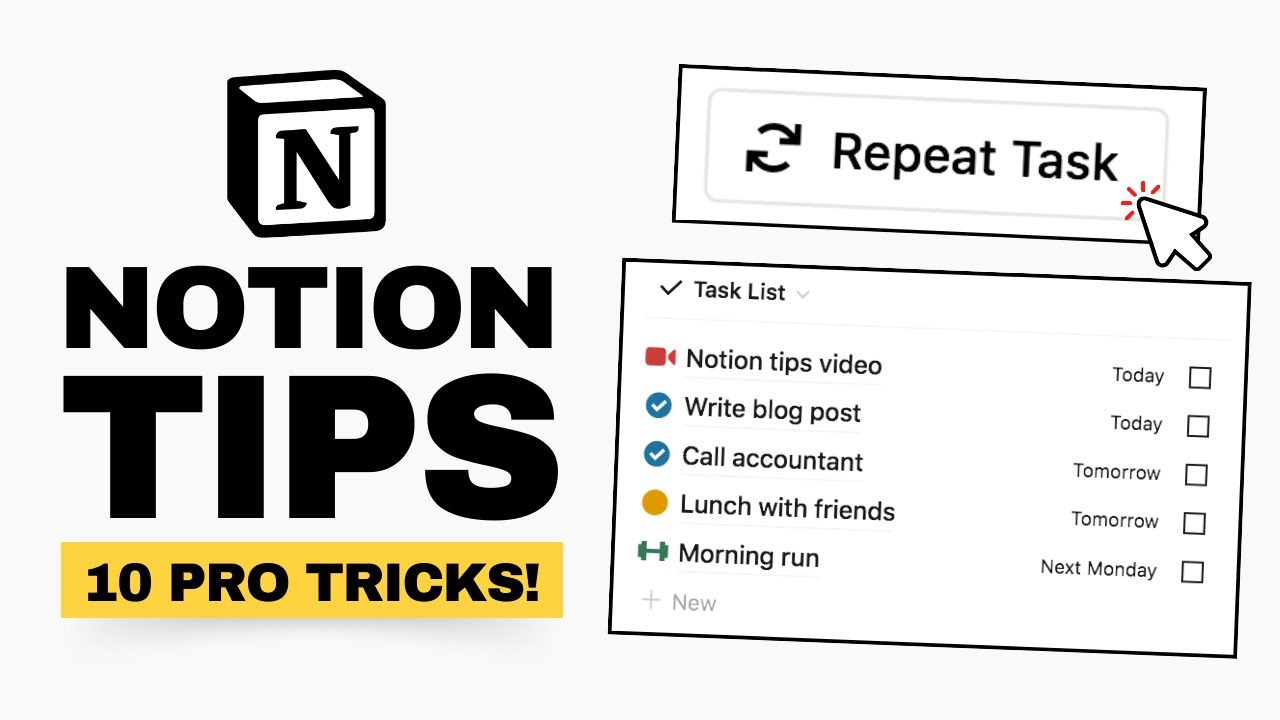 10 MUST-KNOW Notion Tips For 2024 (you WON'T have heard before)