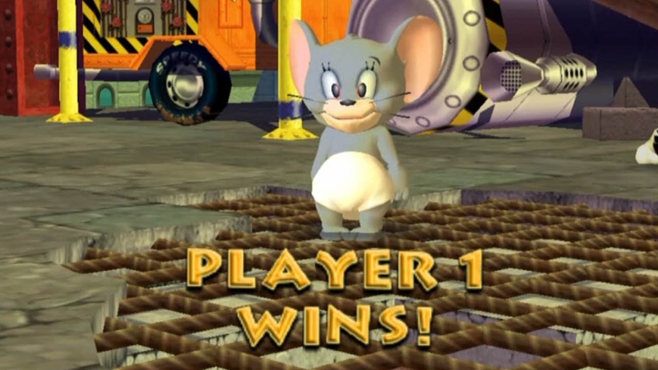 Tom & Jerry: War of the Whiskers - Gamecube Walkthrough HD 720P Part 4 - Nibbles (Dolphin 4)