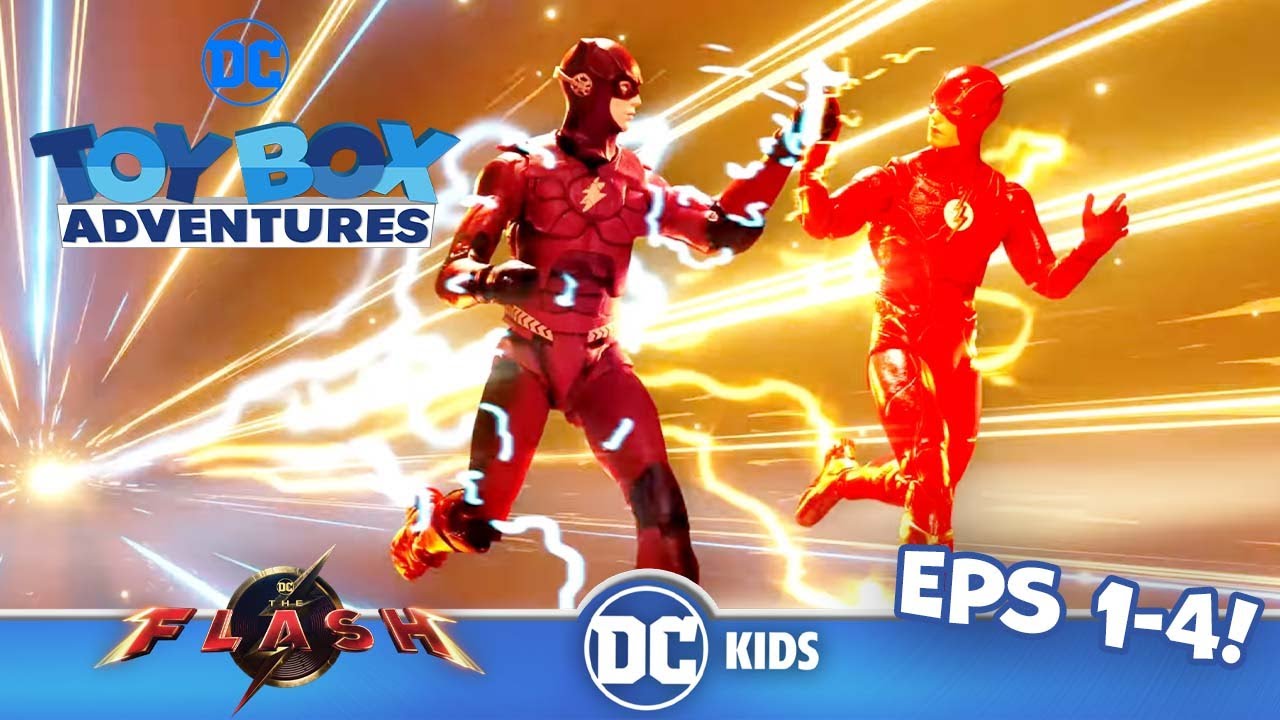 The Flash DC Toy Box Adventures | ALL EPISODES! | @dckids