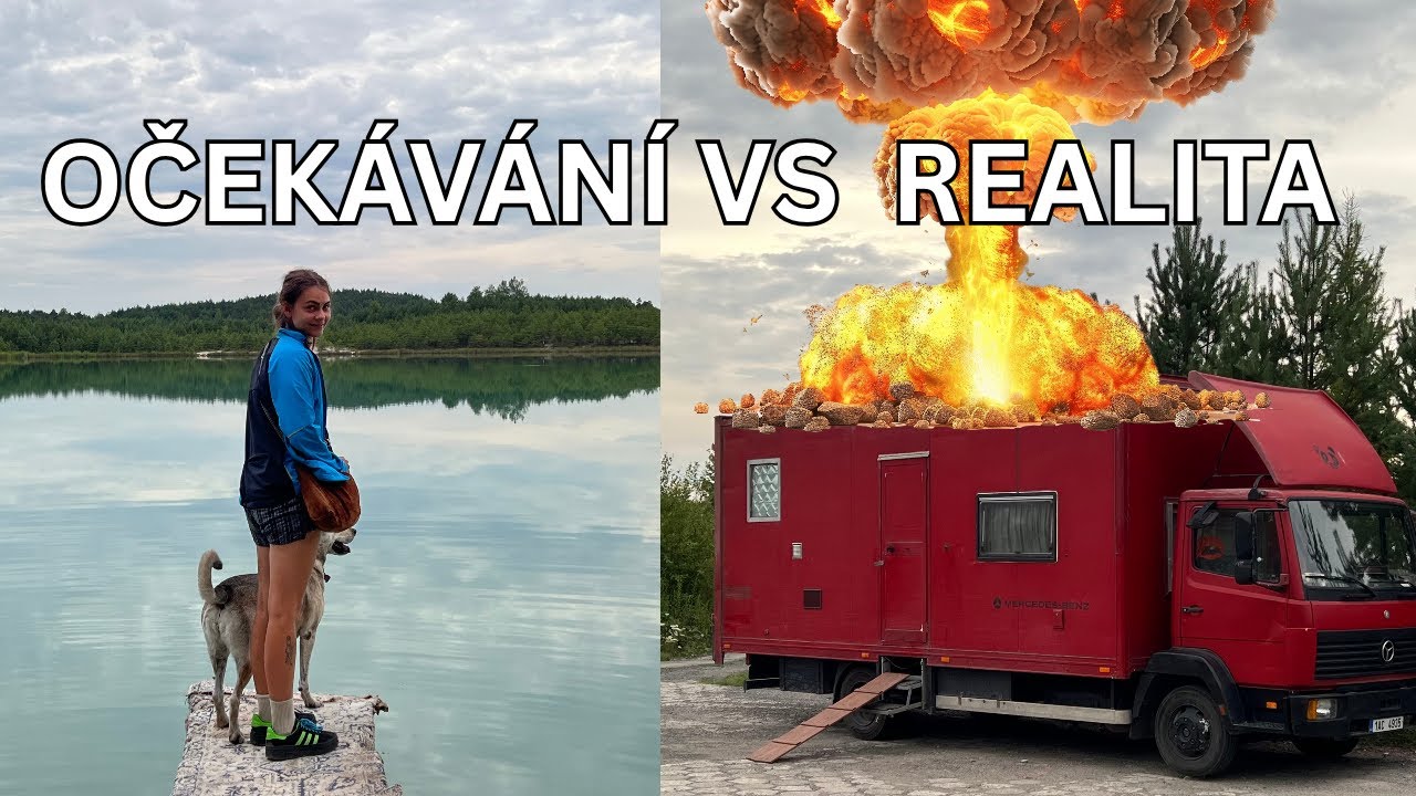 Jak se cestuje v obytném trucku? | 1. část cesty do Norska | VANLIFE