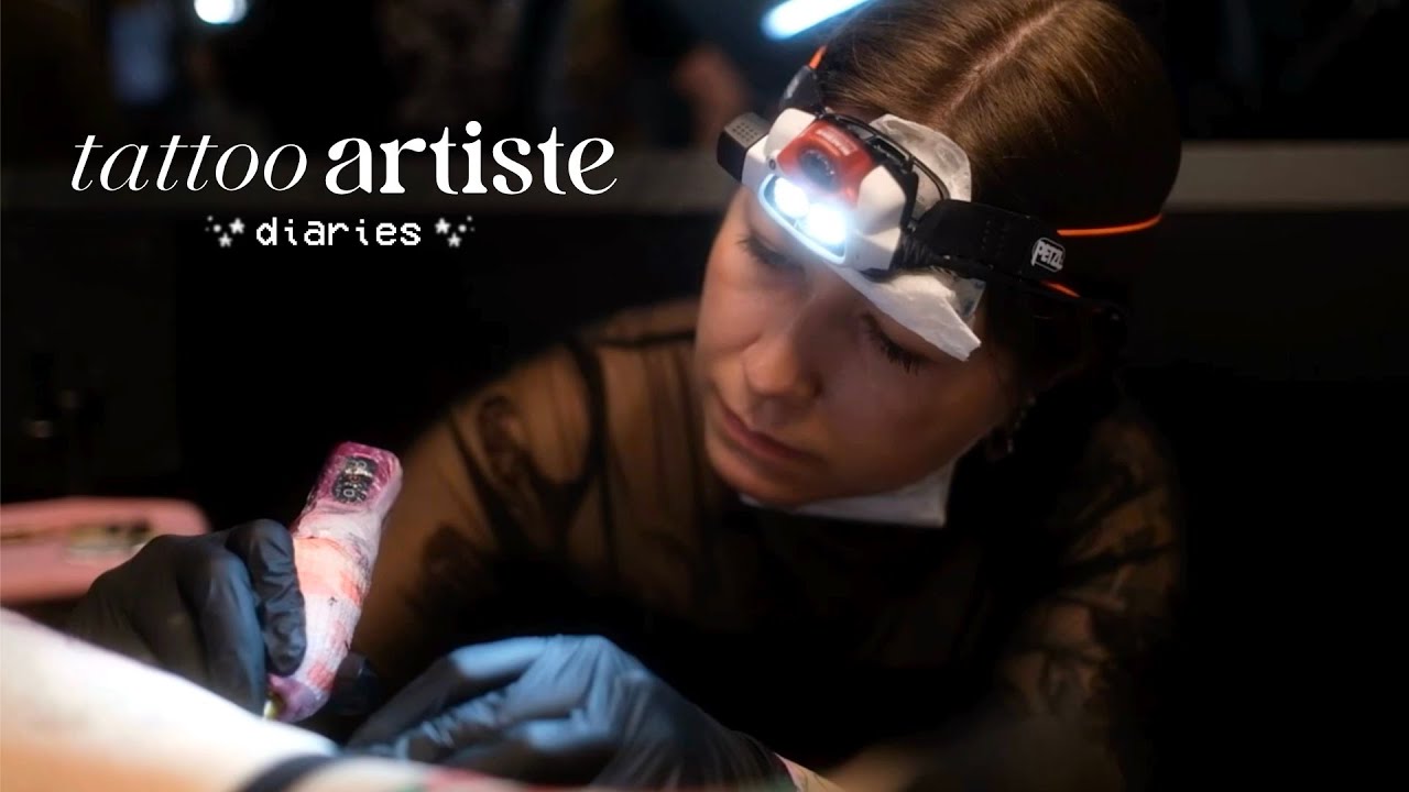 Un mois dans ma vie de tatoueuse ! TATTOO ARTIST DIARIES #tatouage #tattooartist