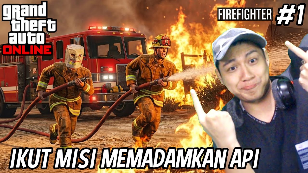 MISI EPIK PEMADAM KEBARKARAN AKHIRNYA MUNCUL | FIRE FIGHTER GTA 5 ONLINE DLC #1