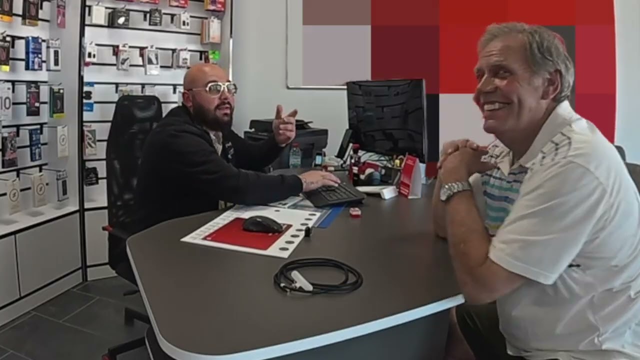 Papa als Handy-Verkäufer Teil 2