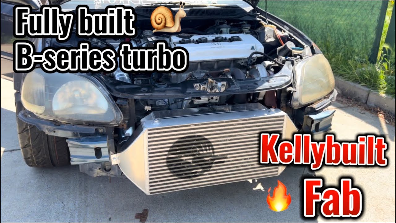 Fully built b series ek hatch gets fab work done by kellybuilt !
