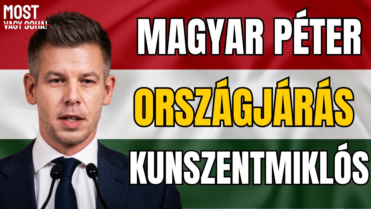 Magyar Péter Kunszentmiklóson – MOST VAGY SOHA országjárás | ÉLŐ