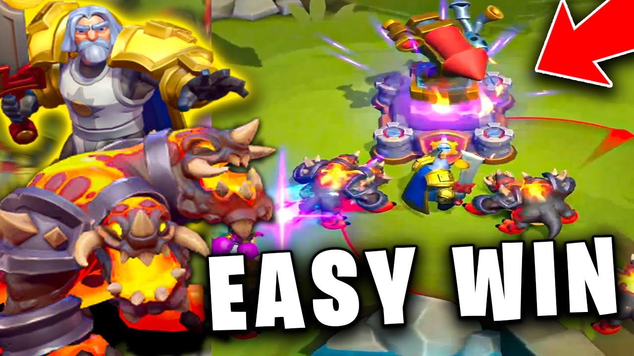 Tirion Fordring Core Hound Combo is broken | Warcraft rumble
