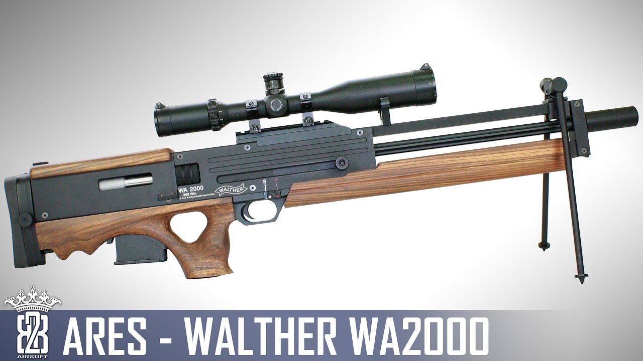 Ares Walther WA2000 Airsoft Sniper  | English Subtitles - Deutsch