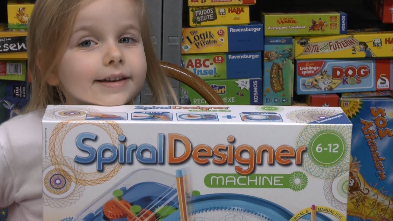 Spiral Designer (Ravensburger) - Altersempfehlung 6-12 Jahre ... aber auch für Jüngere :-)