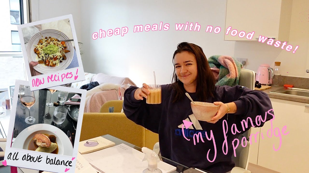 what I eat *& spend* in a week living alone 🧑🏽‍🍳 living alone diaries ep 001