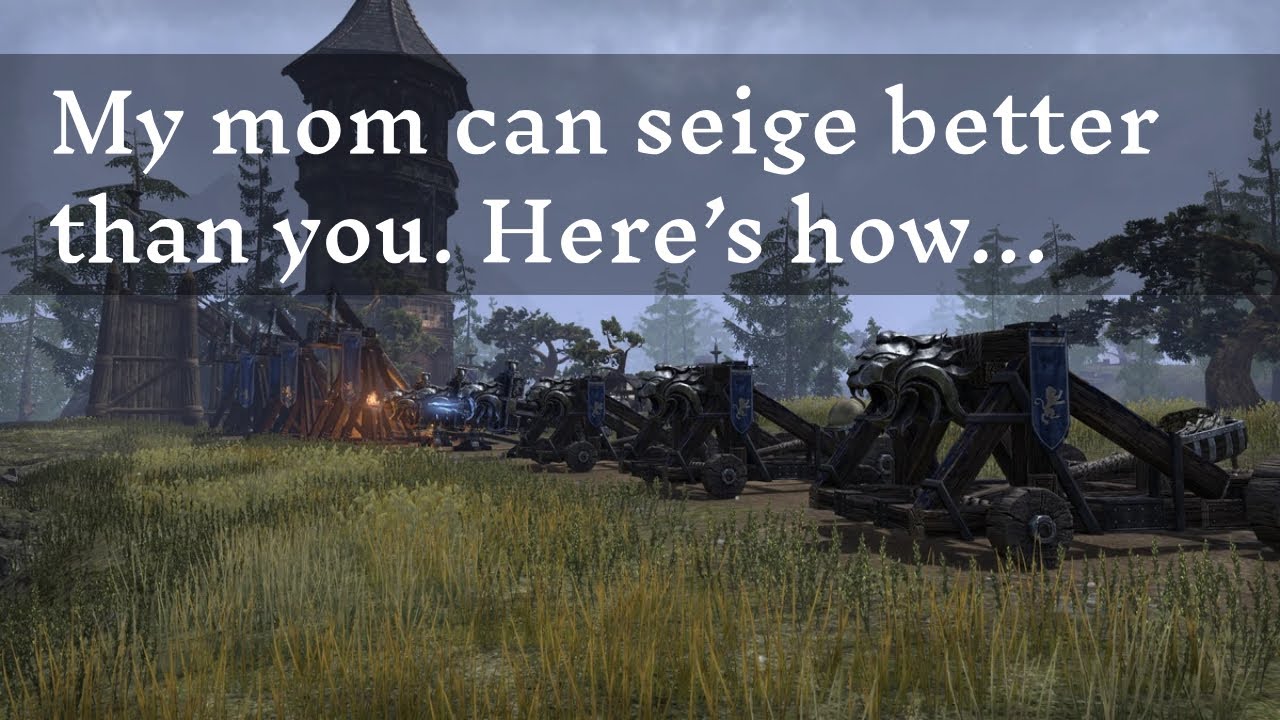 Using and Understanding Siege Better | Elder Scrolls Online PvP