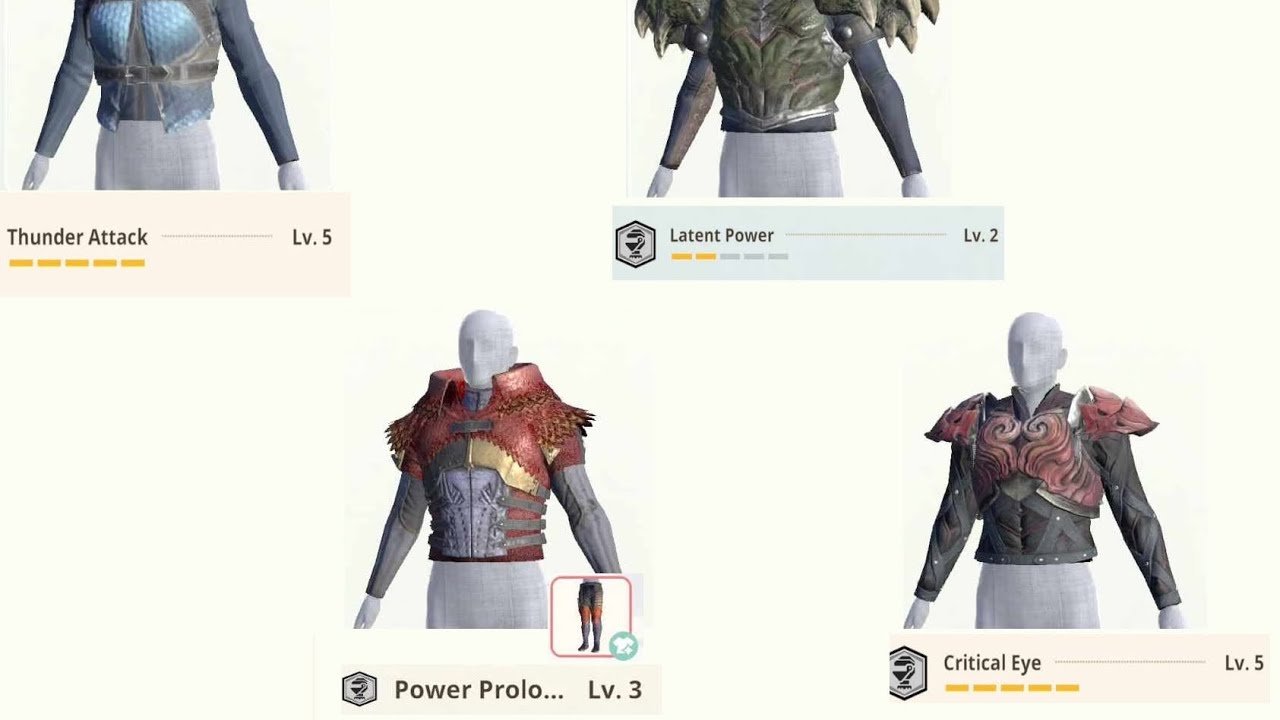 Monster Hunter Now - Short Test for Element set , Latent Power , Power Prolonger and Critical Eye