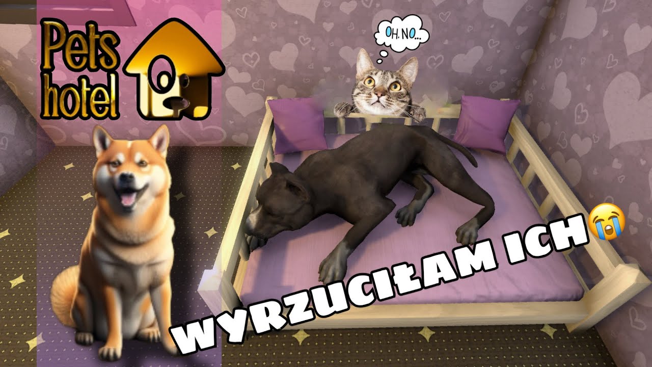 🐶🐱BRAKUJE MIEJSC! MUSIAŁAM ICH WYRZUCIĆ || PETS HOTEL 3