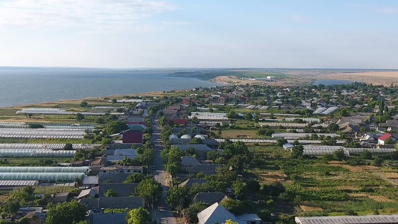 Озерное с высоты птичьего полета