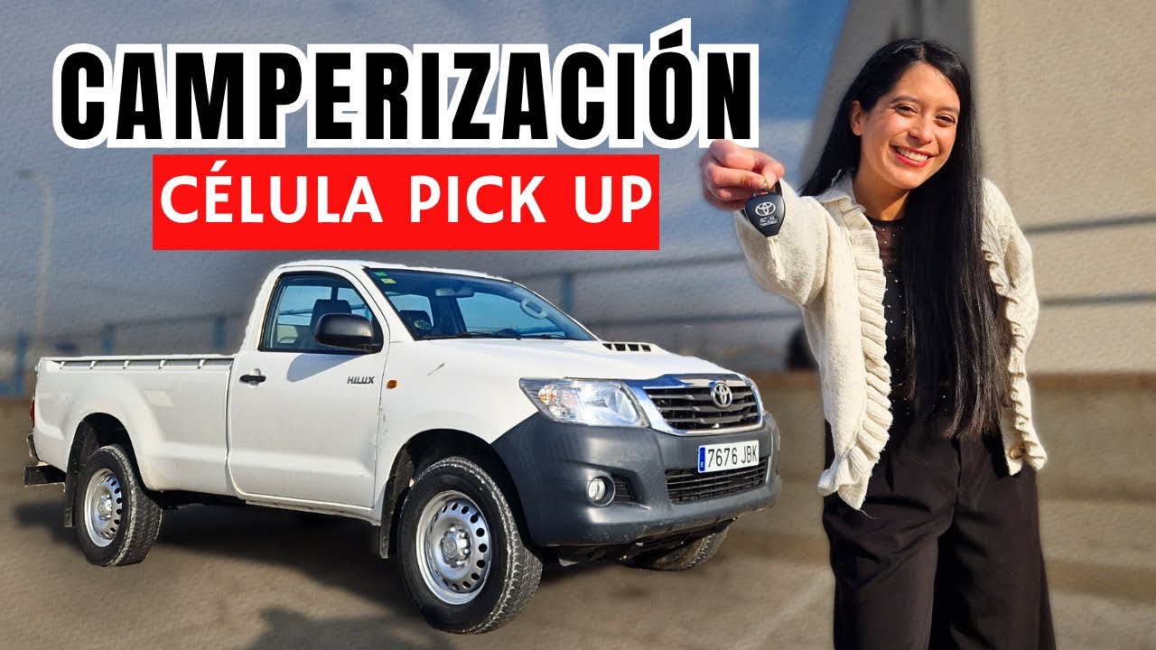 🛠️Empieza la CONSTRUCCIÓN de la CÉLULA CAMPER 🛻 | Camperizar Pick Up Toyota Hilux