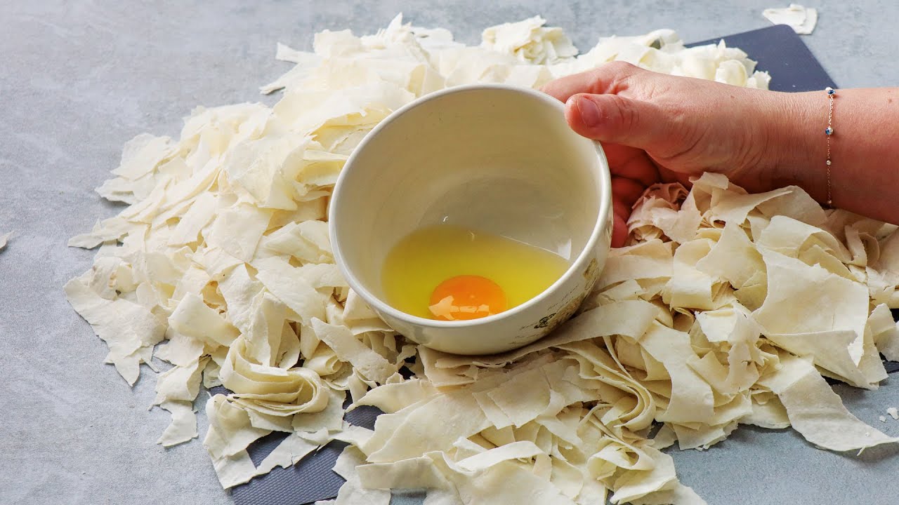 YIRTILMIŞ YUFKALAR İLE LEZZETİNE BAYILACAĞINIZ 😍 NEFİS BİR KIRPIK BÖREK TARİFİ (Börek Tarifleri)