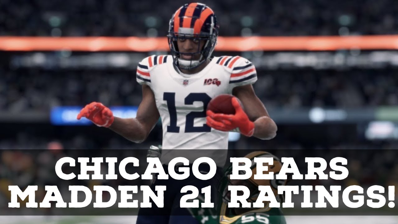Chicago Bears Madden 21 Ratings!