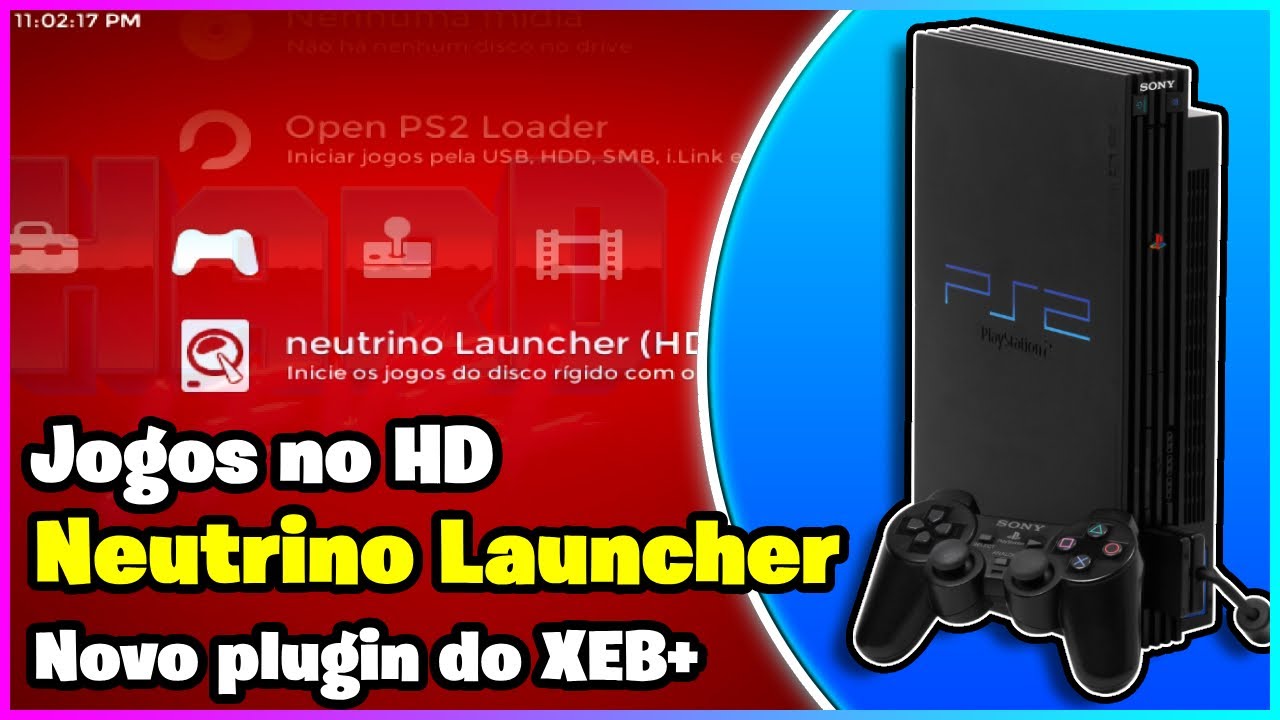 XEB - Novo plugin: Neutrino Loader - Carregue jogos de PS2 do HD interno em EXFAT!
