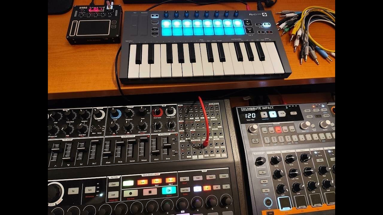 MiniBrute2S & Impact & KaoSS 2
