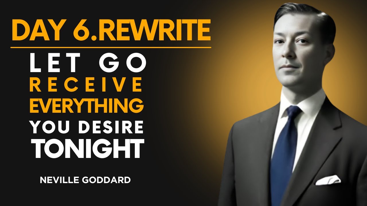 Let Go & Receive: Powerful Sleep Meditation to Attract Your Desires Effortlessly | Neville Goddard