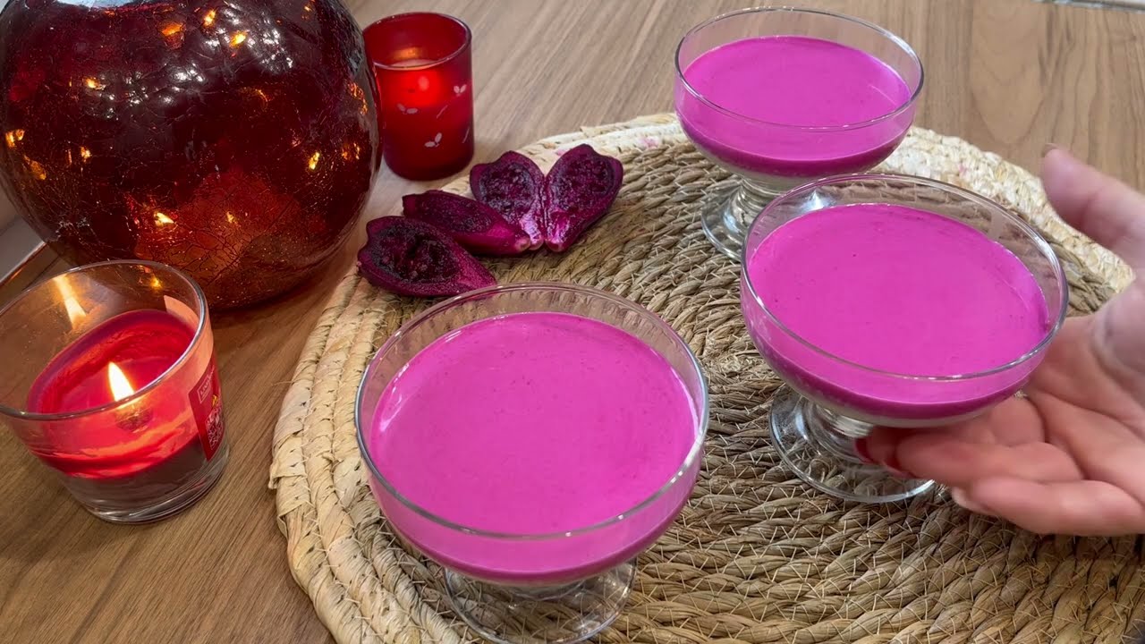 Panna Cotta ai Fichi d’India in Versione Keto! Senza Zucchero e Senza Glutine!