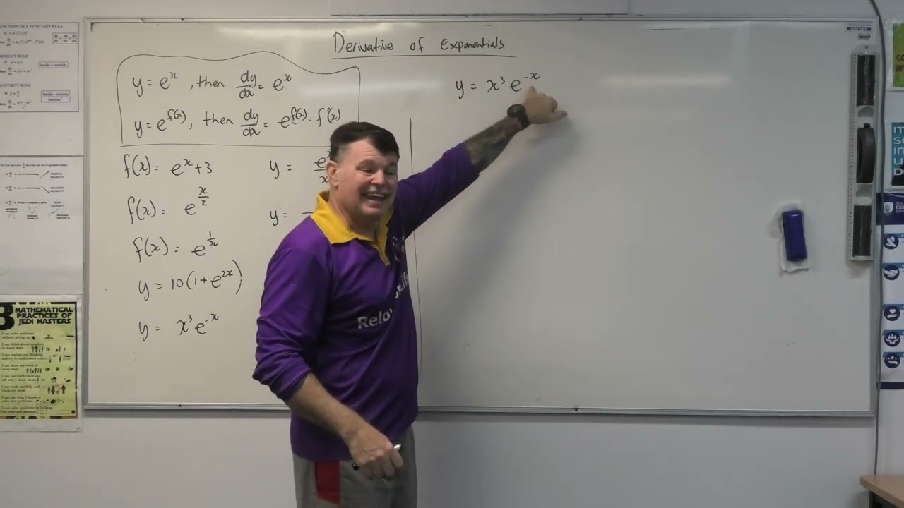 Derivative of Exponentials