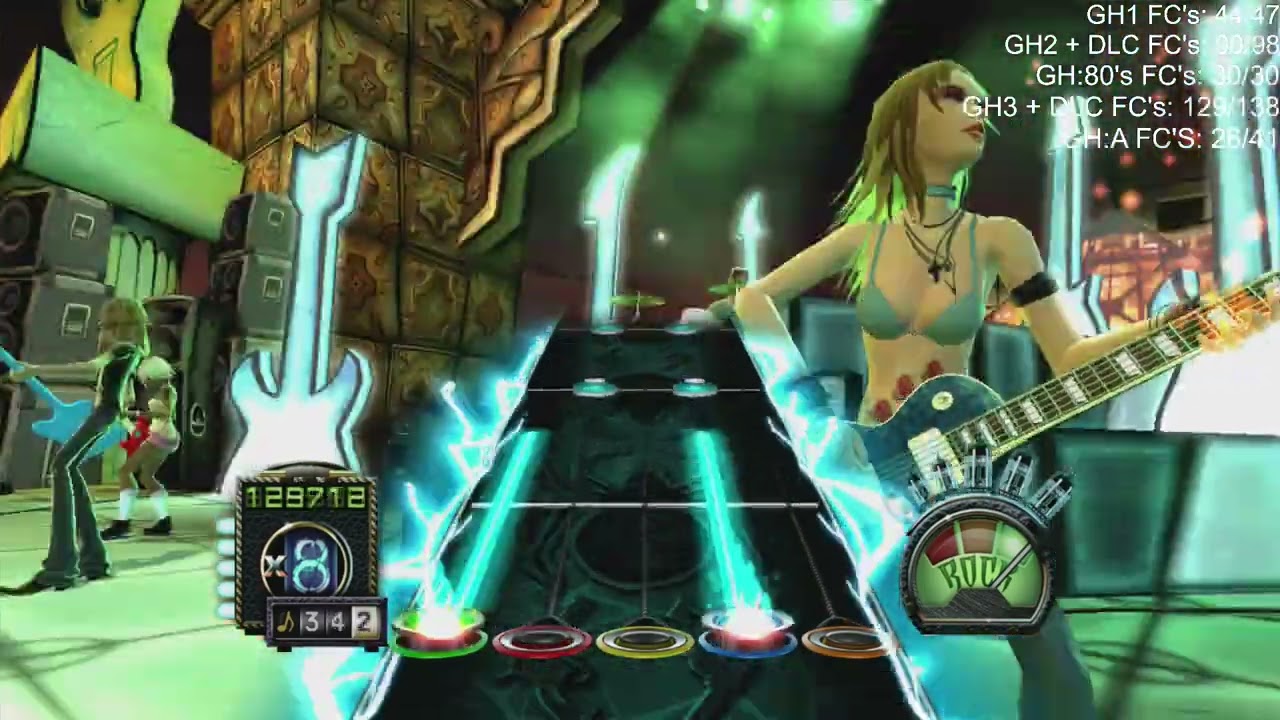 Guitar Hero: Aerosmith: Sex Type Thing Expert Guitar 100% FC