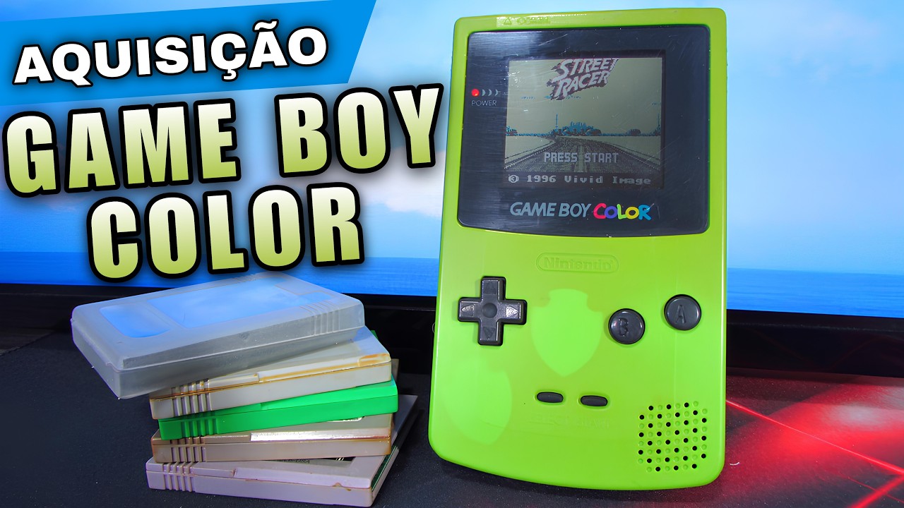 Game Boy Color: da sucata à glória | Restauração completa