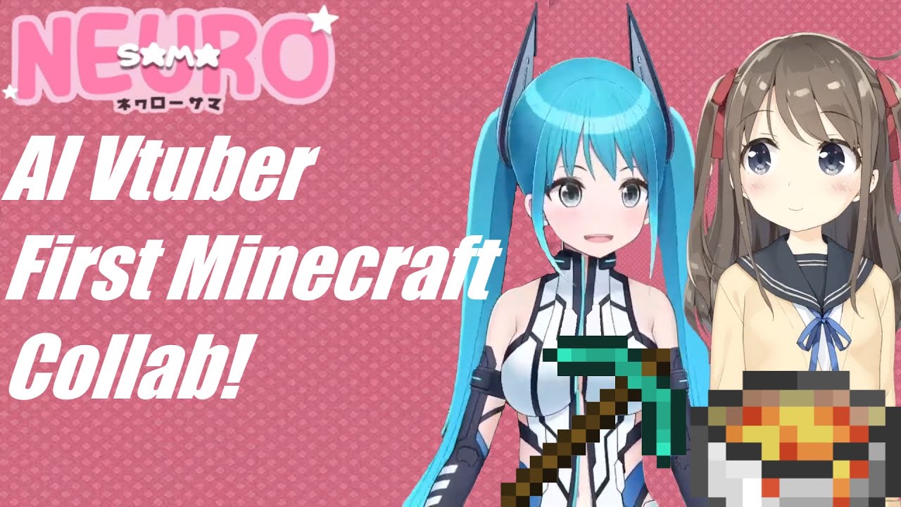Neuro sama x Miyune - Minecraft collab highlights