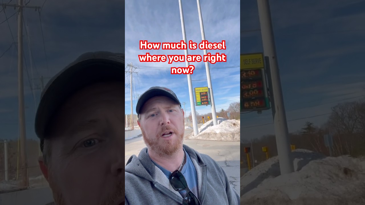 Diesel is going up. Here in MA, the station I went to literally jumped $0.76 in a couple hours.