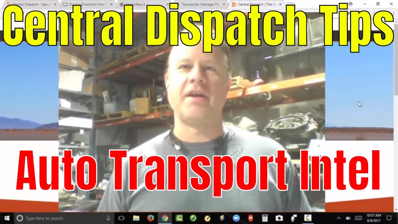 Car Shipping Dispatch Tutorial CarsArrive Central Dispatch Load Boards