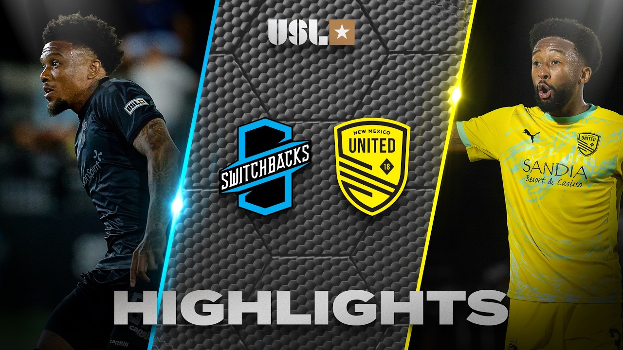 19.09.2026 | Colorado Springs Switchbacks FC против New Mexico United &mdash; Обзор матча Чемпионата USL