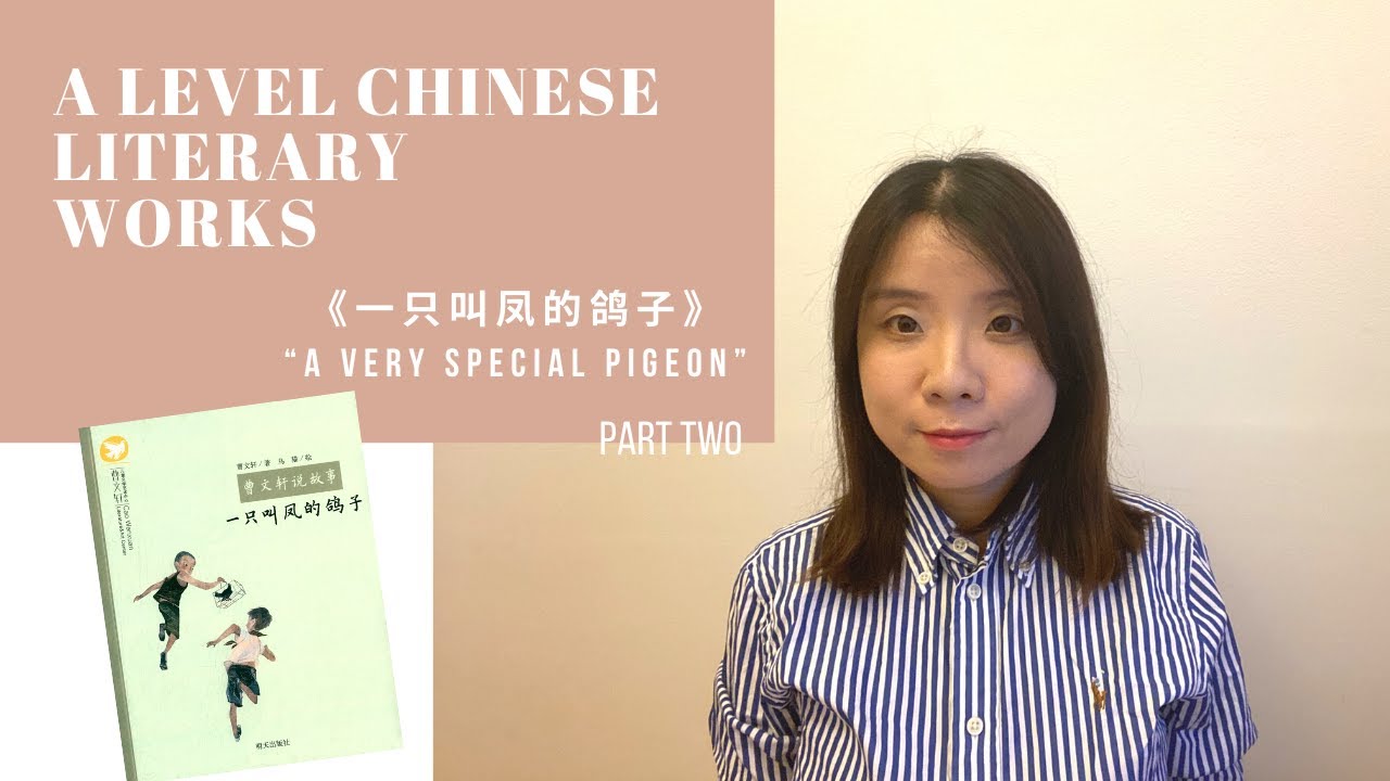 【A Level Chinese | A Level 中文考试】Literary works - A Very Special Pigeon 一只叫凤的鸽子- 2|Mandarin Lessons