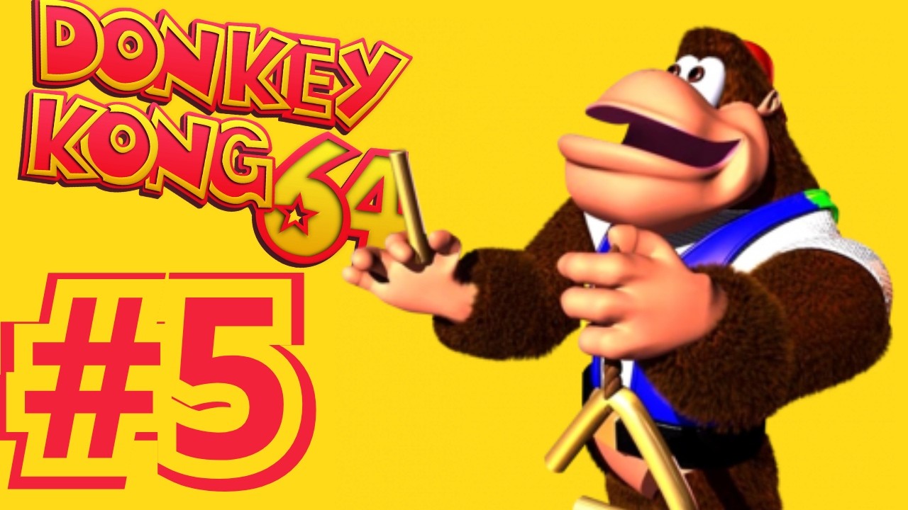 PROCURANDO O QUE FAZER!!! - Donkey Kong 64 #5