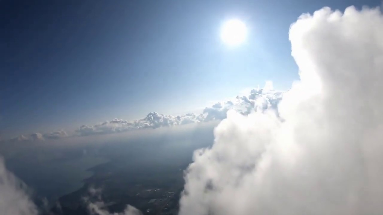 Drone Flying Through Clouds [No Audio - No Watermarks]
