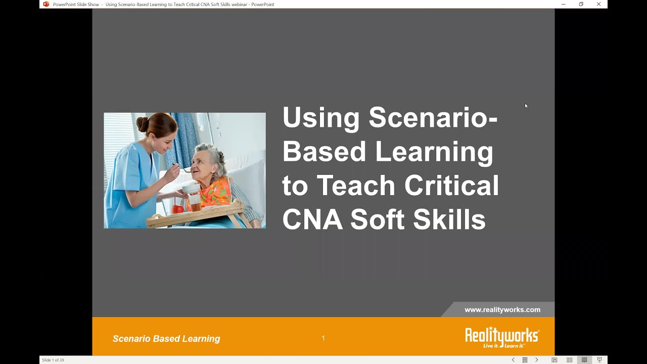 Using Scenario-Based Learning to Teach Critical CNA Soft Skills