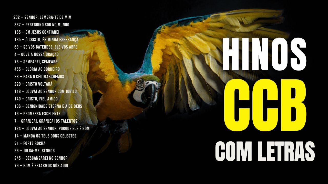Louvor e Oração CCB – Cante e Sinta a Paz do Espírito Santo ✨MIX DE HINOS - COM LETRAS #ccbhinos