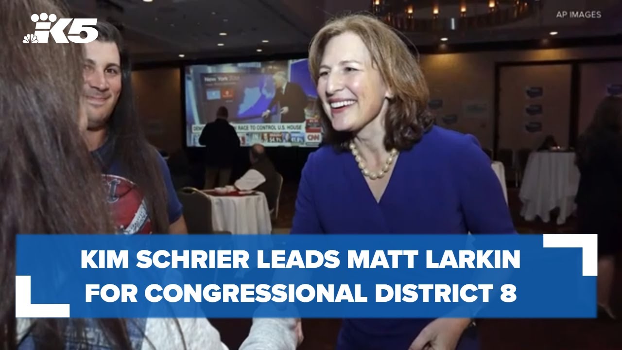 Kim Schrier leads Matt Larkin in race for Congressional District 8